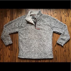 True Grit Frosty/Fleece Tip Quarter ZIP Pullover